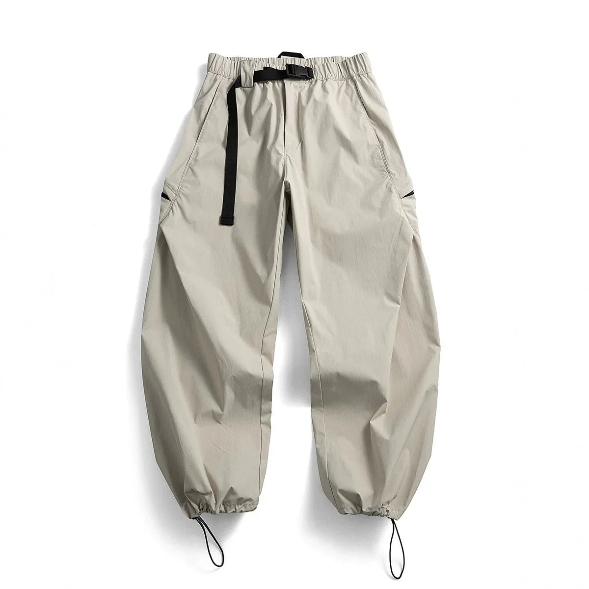 Mens Outdoor Water Resistant Quick Dry Cargo Jogger Pants Loose Fit Lightweight Breathable Streetwear Trendy Summer Casual Baggy