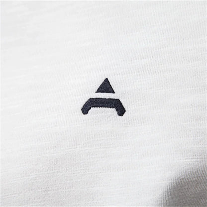 Brand Quality Mens Cotton Blend Crew Neck Sweatshirt Casual Sport Pullover Solid Embroidery Sweatshirts for Men
