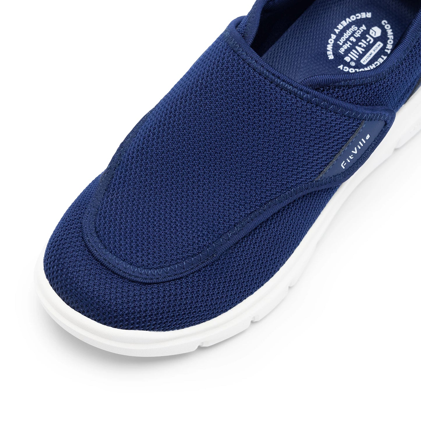 Men's Diabetic Shoes for Elder Orthopedics Feet Swollen Extra Wide Adjustable Walking Shoe Elderly Foot Pain Relief