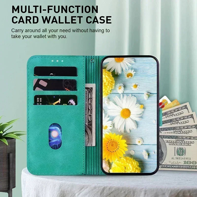 Leather Phone Case For iphone 15 14 13 12 11 Pro Max XS XR 7 6 6 6s Plus SE SE3 se4 2024 Wallet Lanyard Cover