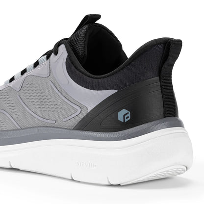 Men's Walking Shoes Thick Soled Slip On Shoe Height Increasing Breathable Sneakers Wide Comfortable Outside&Work Shoe