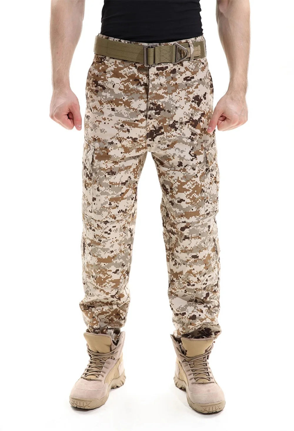 Men's Uniform Camouflage Tactical Multicam Cargo Pants Army Combat Long Trousers Fisthing Climbing Hunting Pants