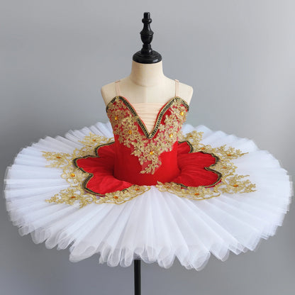 Princess Performance Fairy Tutu Kids Clothes Ballet Leotards for Girls Dress Stage Costumes Dance Wear Summer Children Clothing