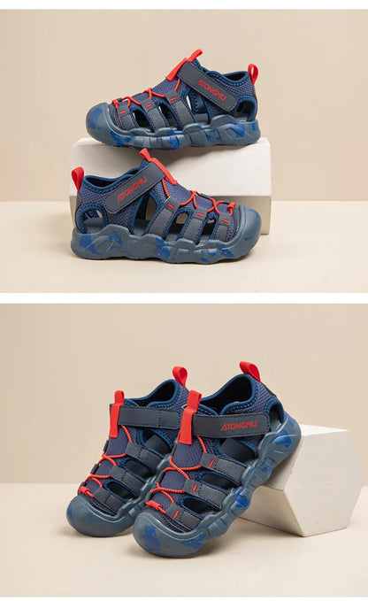New Girls Sandals Children Water Shoes Cute Outdoor Non-slip Kids Sports Shoes Girls Boy Sandals Sneaker 4 To 12 Years