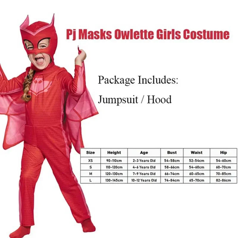 Cosplay Blue Pajama Boys Girls Anime Hero Costume with Mask Cosplay Clothe Suit Child Halloween costume Birthday Party Kids Gift