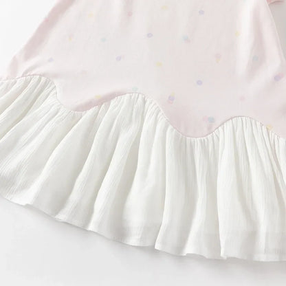 Summer Girl's Dress Elegant Gentle Sweet Cute Children's Princess Dress Fashion Casual Cool Party Outdoor DB2251953