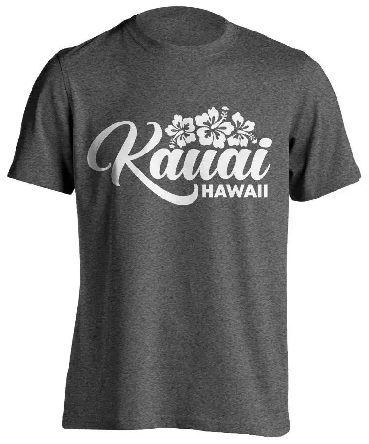 Men's Cotton Shirt OAHU HAWAII SURFING Distressed TShirt Unisex Surf Board Beach Tee Tops Summer Fashion Casual Short Sleeves