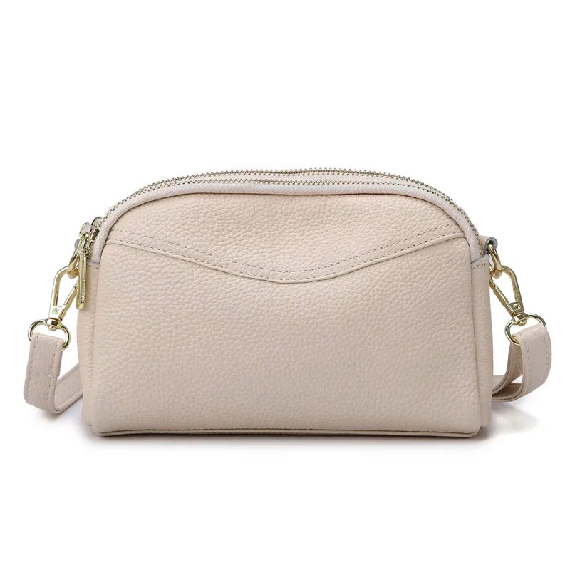 100% cowhide Womens New Korean Fashion Ladies Shoulder Bag Trend Handbags Retro Designer Luxury Female Totes Handbag for Girls