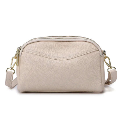 100% cowhide Womens New Korean Fashion Ladies Shoulder Bag Trend Handbags Retro Designer Luxury Female Totes Handbag for Girls