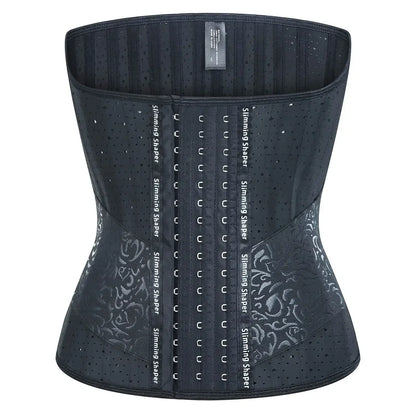 25 Steel Bones Latex Waist Trainer Body Shaper Long Torso Tummy Control Corset Shapewear Women Waist Cincher Slimming Belly