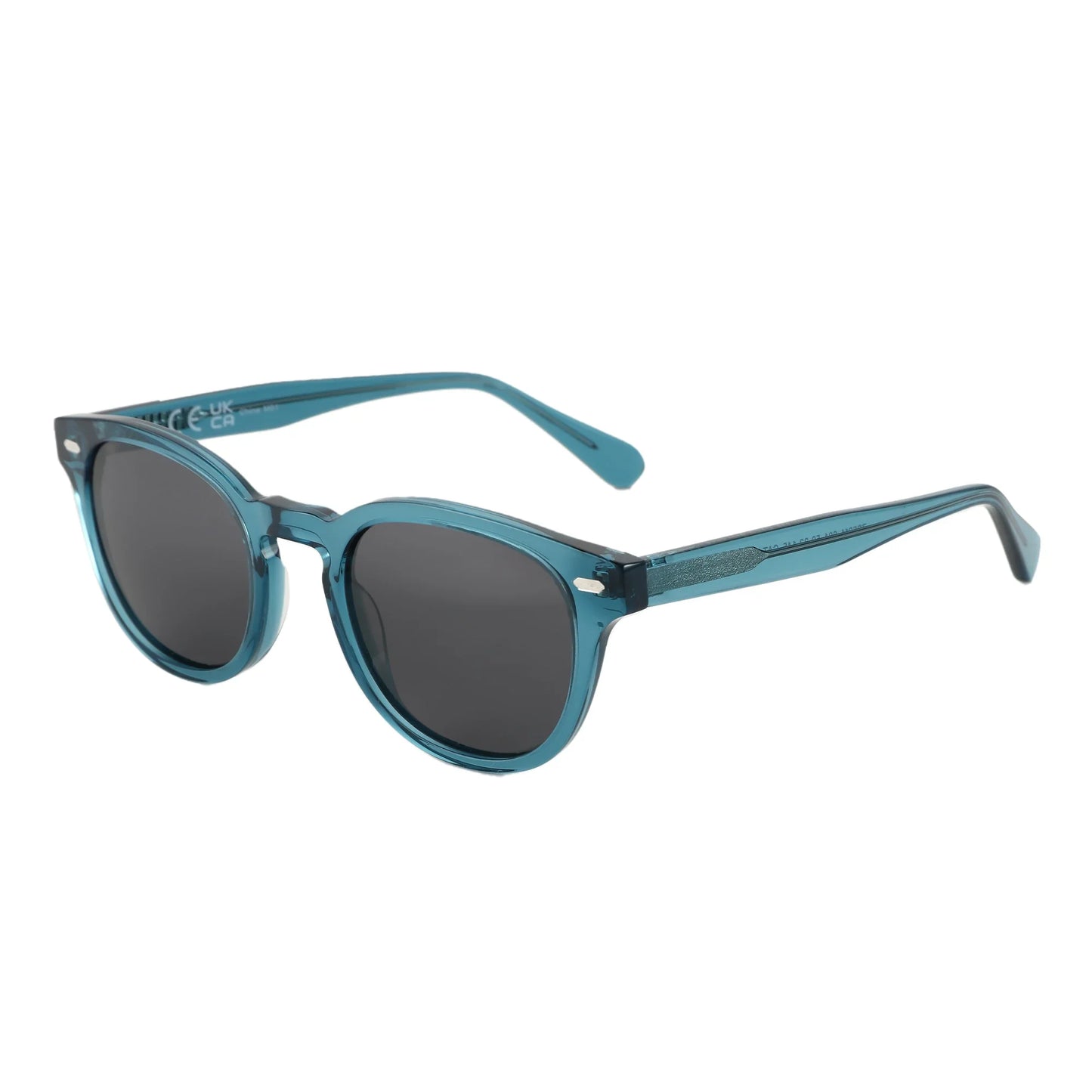 Classical High-quality Acetate Polarized Sunglasses Unisex UV400 Protection Shade Retro Round Sun Glasses ZS6211
