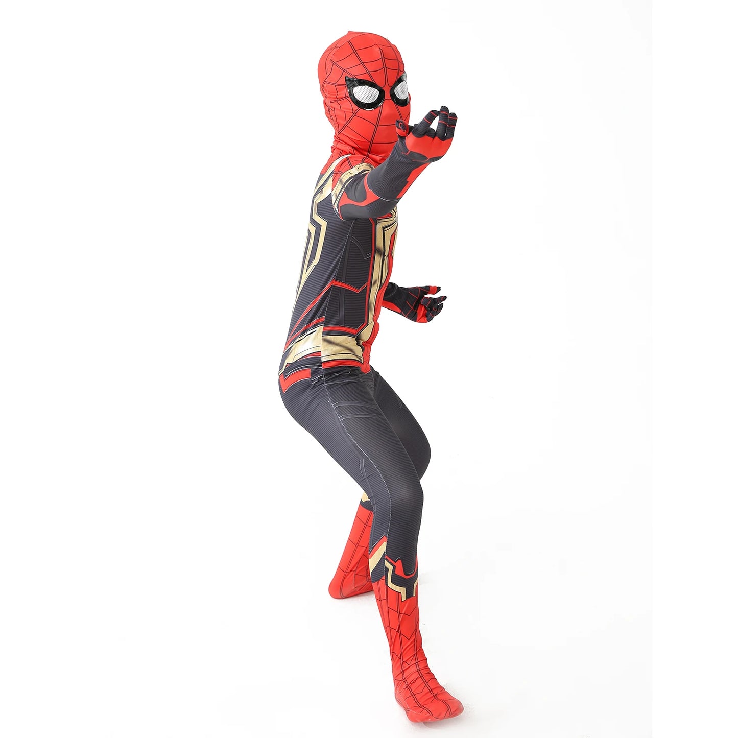 Superhero 12 Style Spiderman/Black Panther/Venom Halloween Party Christmas Cosplay Spiderman Costume Gifts