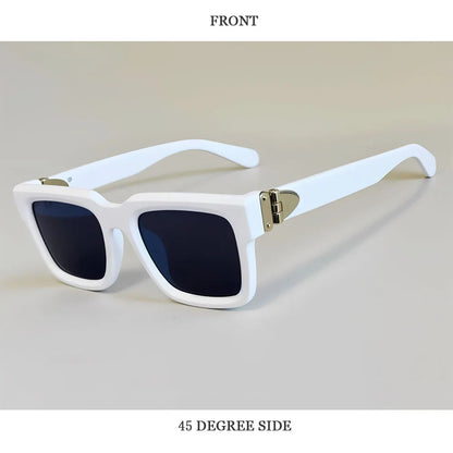 Blue Square Sunglass Men Luxury 2026 Sunglasses Women Trendy Woman Vintage Designer Fashion Glasses Gafas De Sol Hombre Lunette