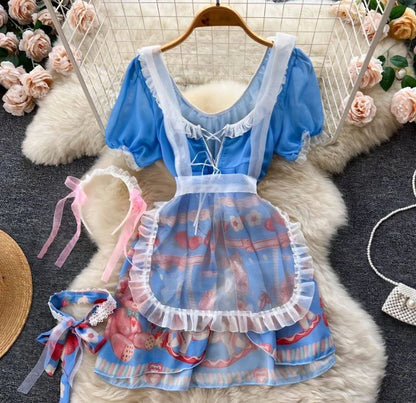 Woman Plus Size Sexy V-Neck Strap Dress Lace Trim Slim Short Dress Women Fashion Comfortable Dress Party Hotsweet