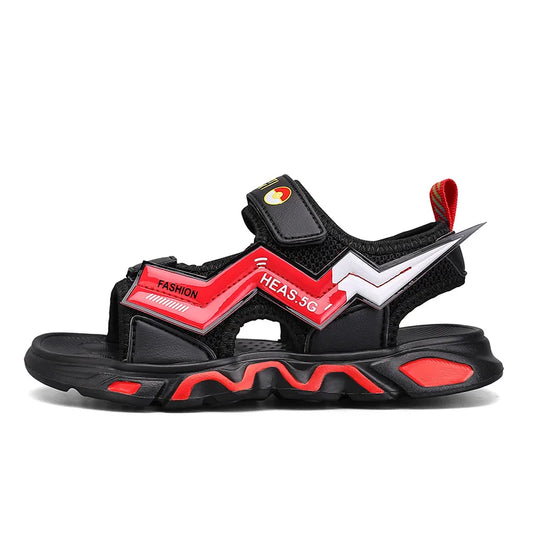 New boys Barefoot Shoes Kids Summer Beach Cute Printing Boys Sandals Comfortable Breathable Non-slip Children's Shoes