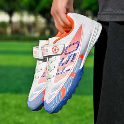 New Kid Match Boys Football Boots Sneakers Professional Non-Slip Sports Shoes Match Soccer Shoes Outdoor Comfortable Unisex