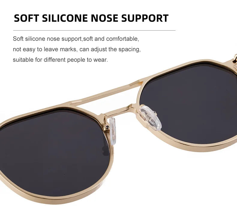 Vintage Punk Sunglasses For Men 2023 Retro Oval Steampunk Round Shades Luxury Lunette De Soleil Homme Gafas De Sol Hombre Lentes