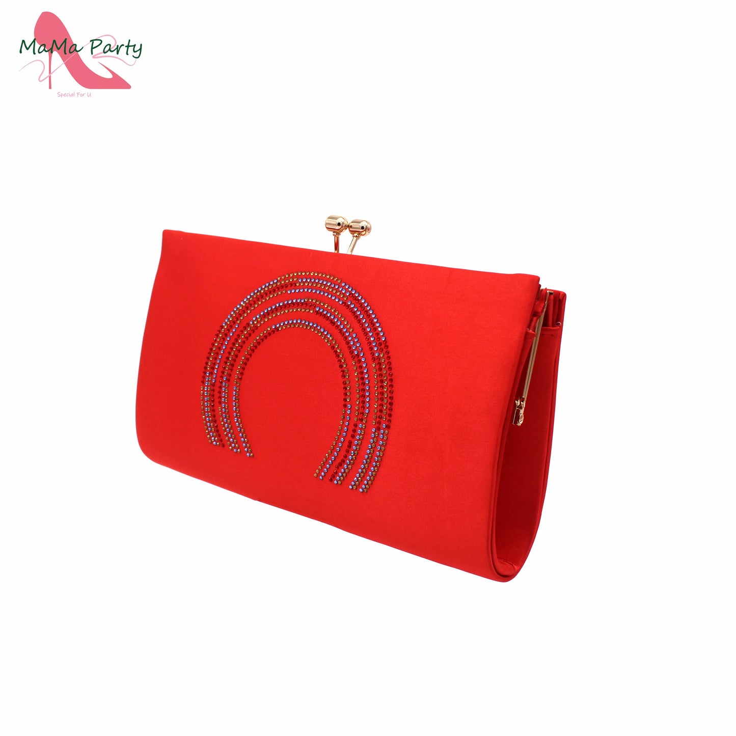Orange Color Mature Pumps African Design Women Matching Shoes and Bag Set with Platform High Quality Sandals for Wedding