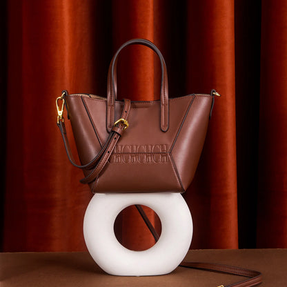 Women's Handbag Autumn New Dual Use Mobile Phone Bag Simple Women's Embossed Shoulder Bag