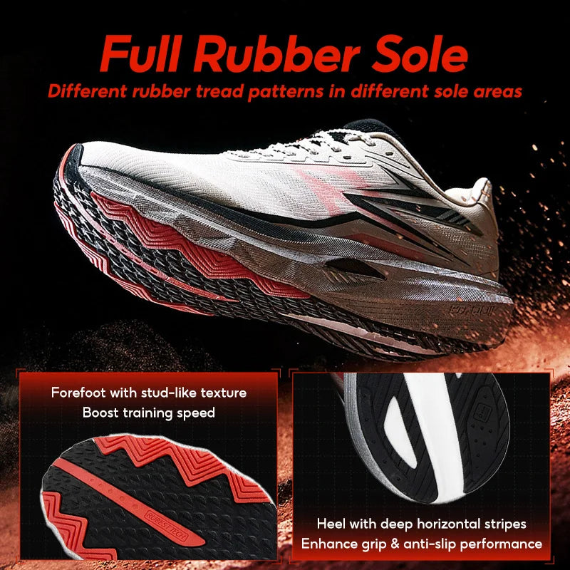 Men's Running Shoes  Breathable Stable Rebound Grippy Durable Marathon Male Sneakers 672612203