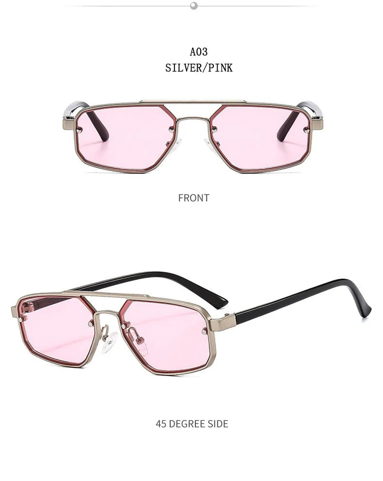 Fashion Punk Sunglasses Women Trendy Luxury Vacation Steampunk Sunglasses For Men Retro Glasses Gafas De Sol Hombre Zonnebril