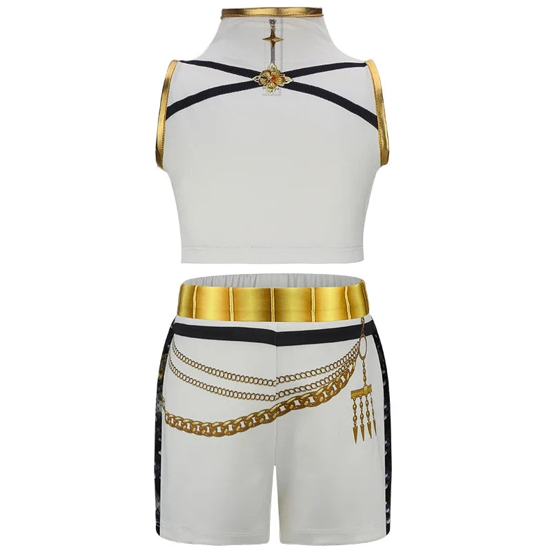 Kpop Girls Stage performance cos Halloween Carnival  theme party performance Idol Roleplay Fashion girls suits