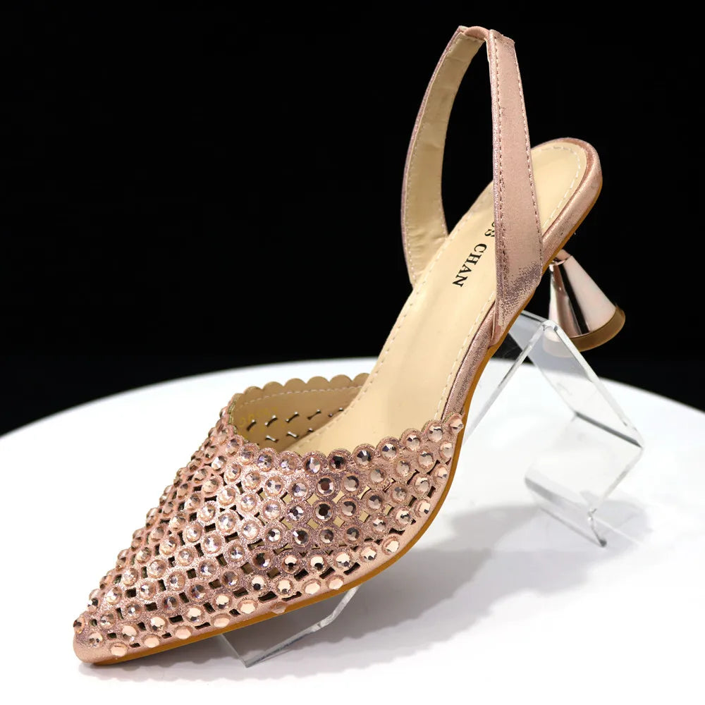 2024 New INS Pointed Shoes And The Same Style Envelope Bag Two Ways To Wear Fashion Shoes And Shoulder Bags