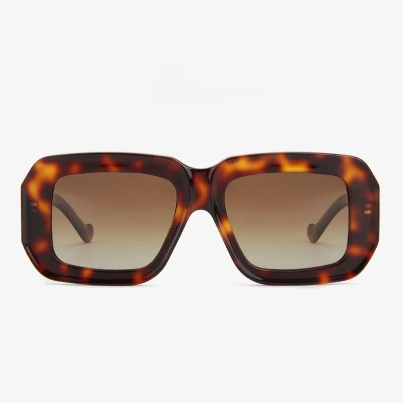 2026 Fashion Men Polarized Sunglasses High Quality Acetate Retro Square Women Sun Protection UV400 Sunglasses Customized Logo