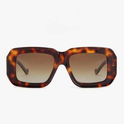 2026 Fashion Men Polarized Sunglasses High Quality Acetate Retro Square Women Sun Protection UV400 Sunglasses Customized Logo