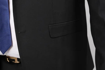 Men's M-10XL Spring New Wedding Fashion Handsome Suit Business Cargo Trousers Plus Size Two Sets Fat Friendly Clothing