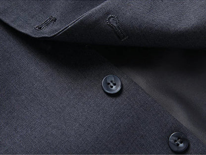 Men's Solid Color Business Suit 2025 High Quality Fashion Banquet Wedding Trend Groom Best Man Single 3/2/1