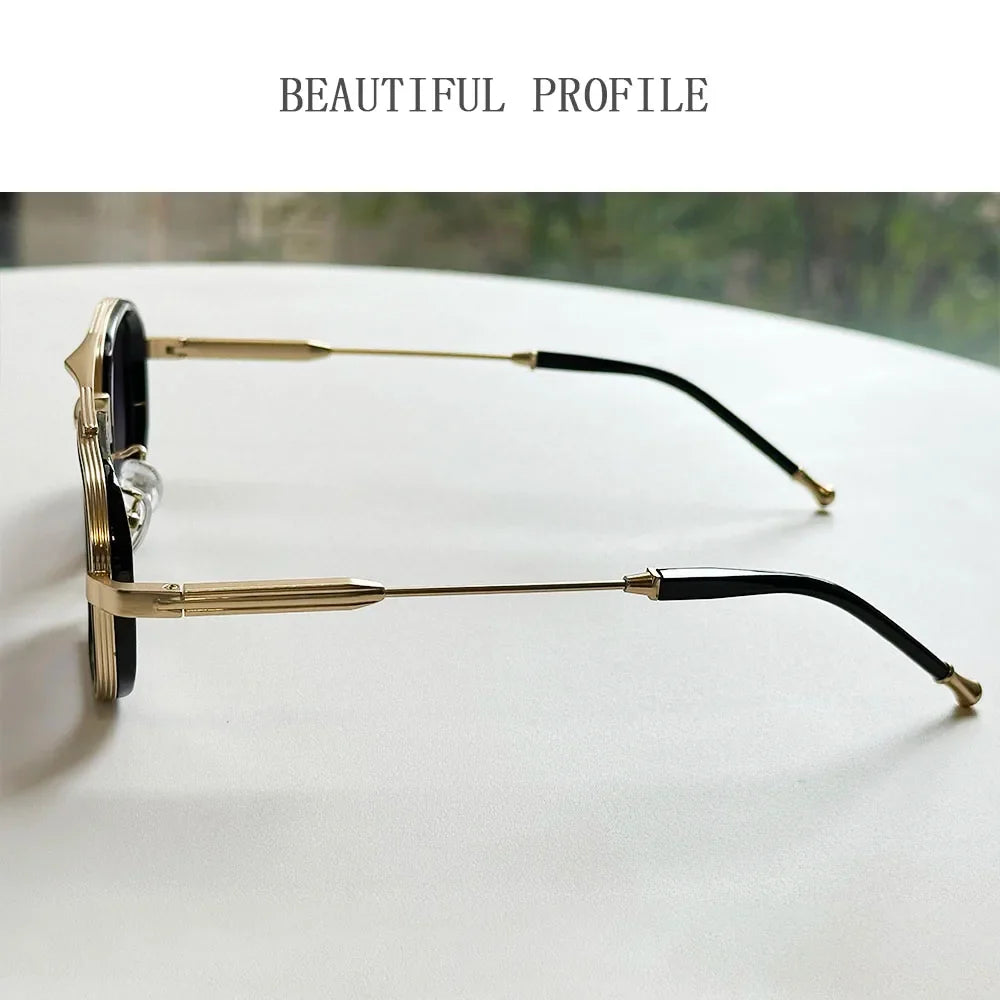 2026 Square Sunglass Men Vintage Fashion Glasses Steampunk Sunglasses Women Trendy Gafas De Sol Hombre Luxe Lunette Soleil Femme