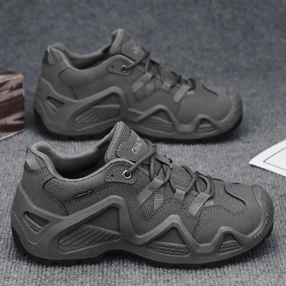 Big Size 46 Trekking Hiking Shoes Men Casual Sport Shoes Mesh Sneakers Outdoor Wear-resistant Climbing Hunting Sneaker