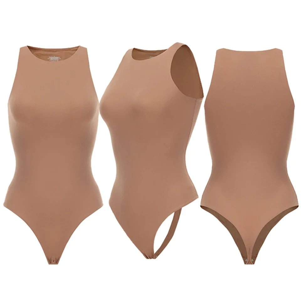 Female Underwear Belly Reducing Shapewear Tank Top Open The Crotch Lift The Buttocks Seamless Bodysuit Women