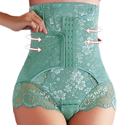 Lace Body Shaper Panties Shapewear Underwear High Waist Tummy Control Body Shaper Underwear Panties Slimming Waist