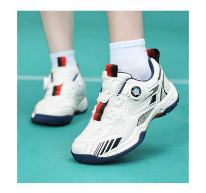Table Tennis Shoes for Men and Women, Fashionable Badminton Shoes for Women, with Rotating Buckle, Breathable and Non-Slip, Badminton Shoes, Casual Sports Shoes, Breathable Mesh Running Shoes, 2026 Trendy New Models, Sizes 36