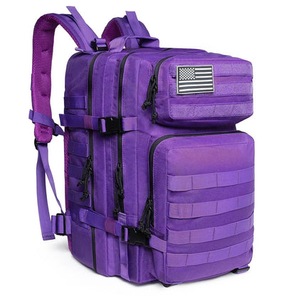 45L Tactical Backpack Large Capacity Outdoor Rucksack 3 Day Fitness Hiking Bag Hiking Camping Gear Backpacks
