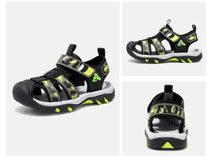 Summer Children Beach Sandals Brand Fashion Sneakers For Girls Size 28-39 Boys Footwear Kids Non-slip Sandalias Baby Shoes