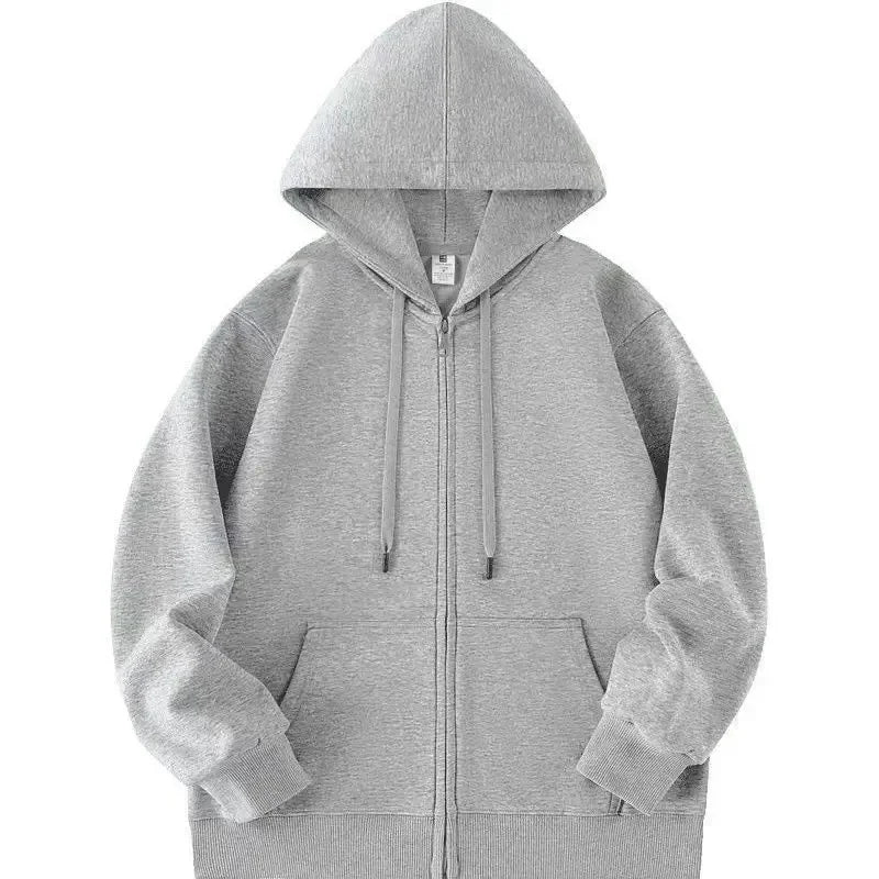 Best-selling Original Dark-style Printed Design Zipper Hooded Sweatshirt, Trendy Street Fashion Trend Zipper Hooded Sweatshirt