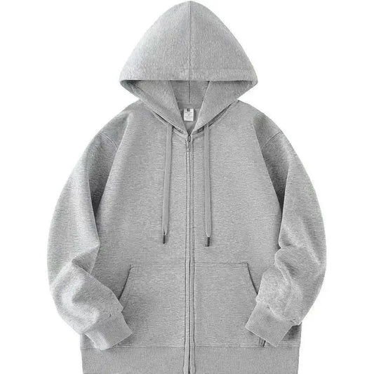 Best-selling Original Dark-style Printed Design Zipper Hooded Sweatshirt, Trendy Street Fashion Trend Zipper Hooded Sweatshirt