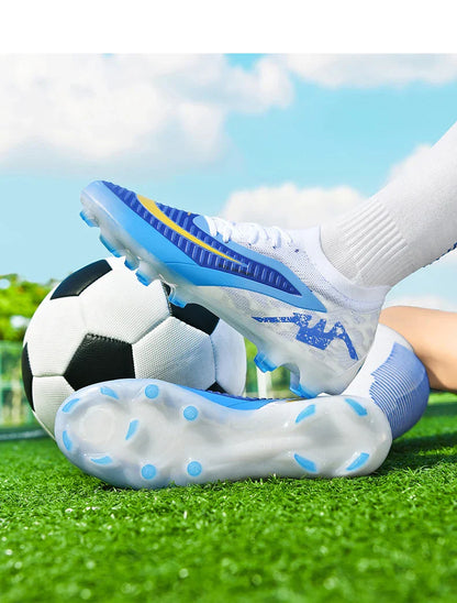 New Men Football Boots Breathable Unisex Ultralight Wholesale Professional Indoor Training Soccer Shoes Futsal Drop Shipping