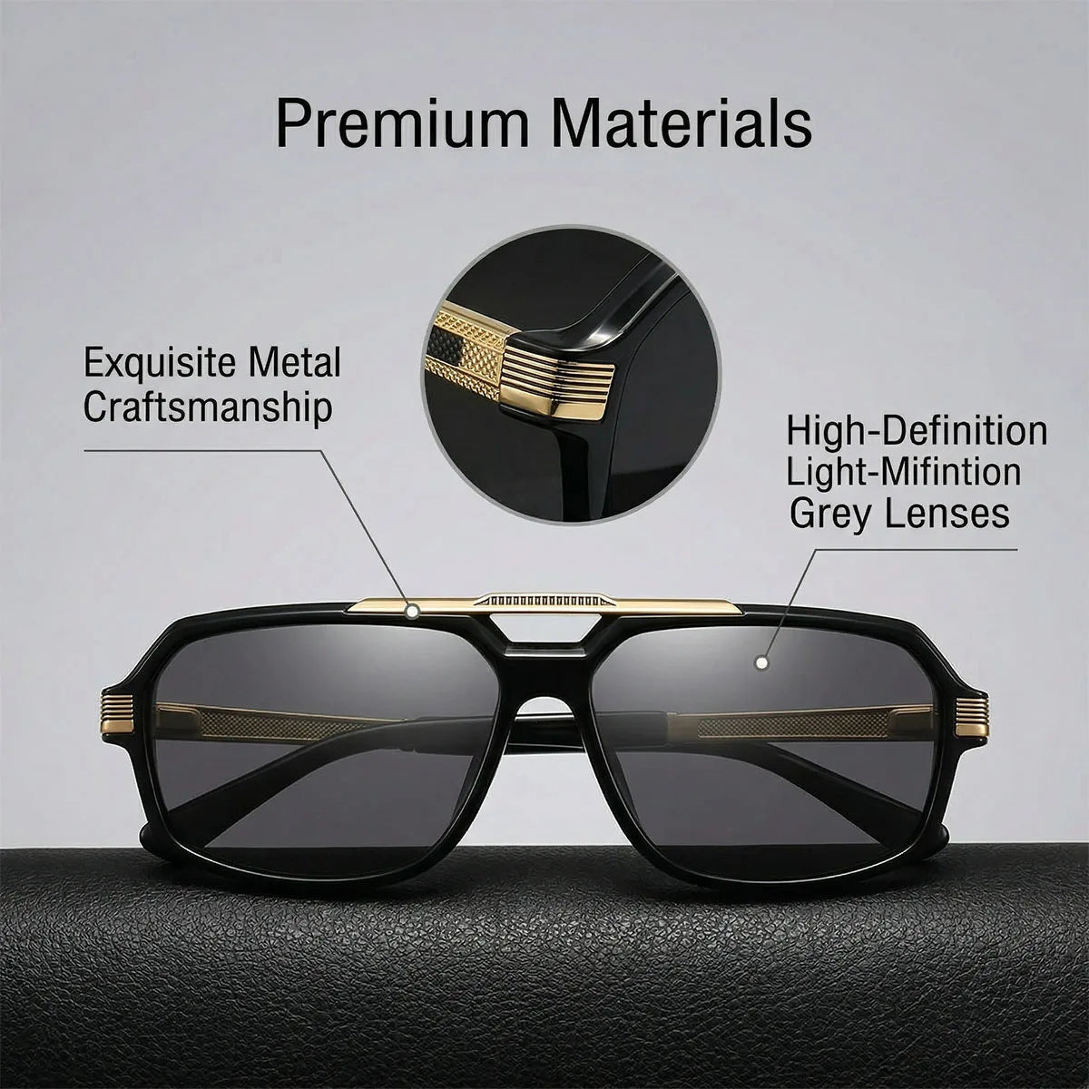 2026 Square Sunglasses For Men Vintage Retro Sunglass Women Trendy UV400 Protection Luxury Fashion Glasses Gafas De Sol Hombre