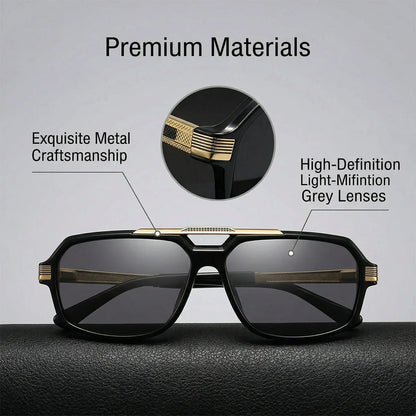 2026 Square Sunglasses For Men Vintage Retro Sunglass Women Trendy UV400 Protection Luxury Fashion Glasses Gafas De Sol Hombre