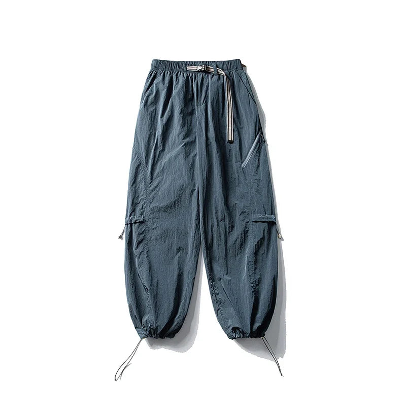 Autumn Hiking Pants Men Outdoor Waterproof Camping Paratrooper Pants Spring Wear-Resistant Mountaineering Fishing Cargo Trousers