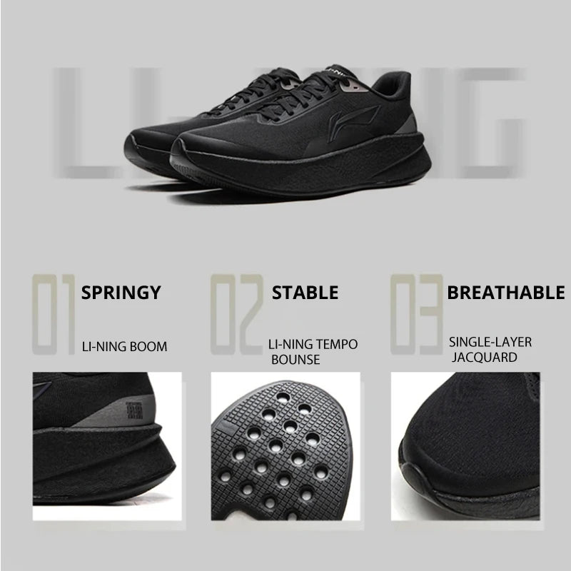 Men's CHAOYING Cushion Running Shoes BOOM Lightweight Springy TEMPO BOUNSE Soft LiNing Comfortable Sneakers ARBW007