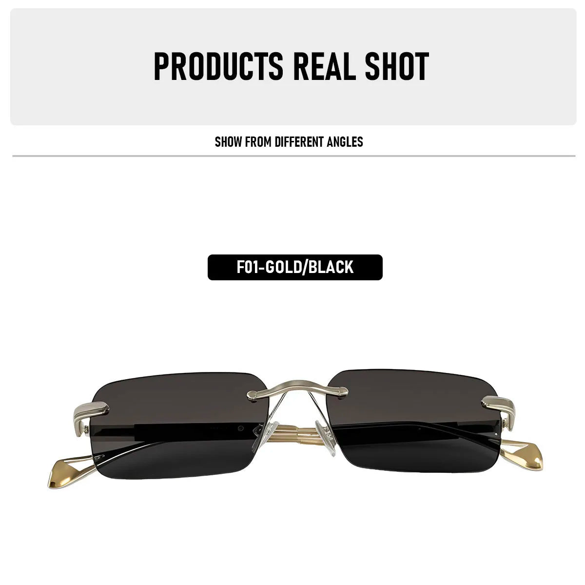 2026 Rimless Sunglasses Women Vacation Sunscreen New Square Sunglass Men Brand Design Fashion Glasses Shades Lentes De Sol Mujer