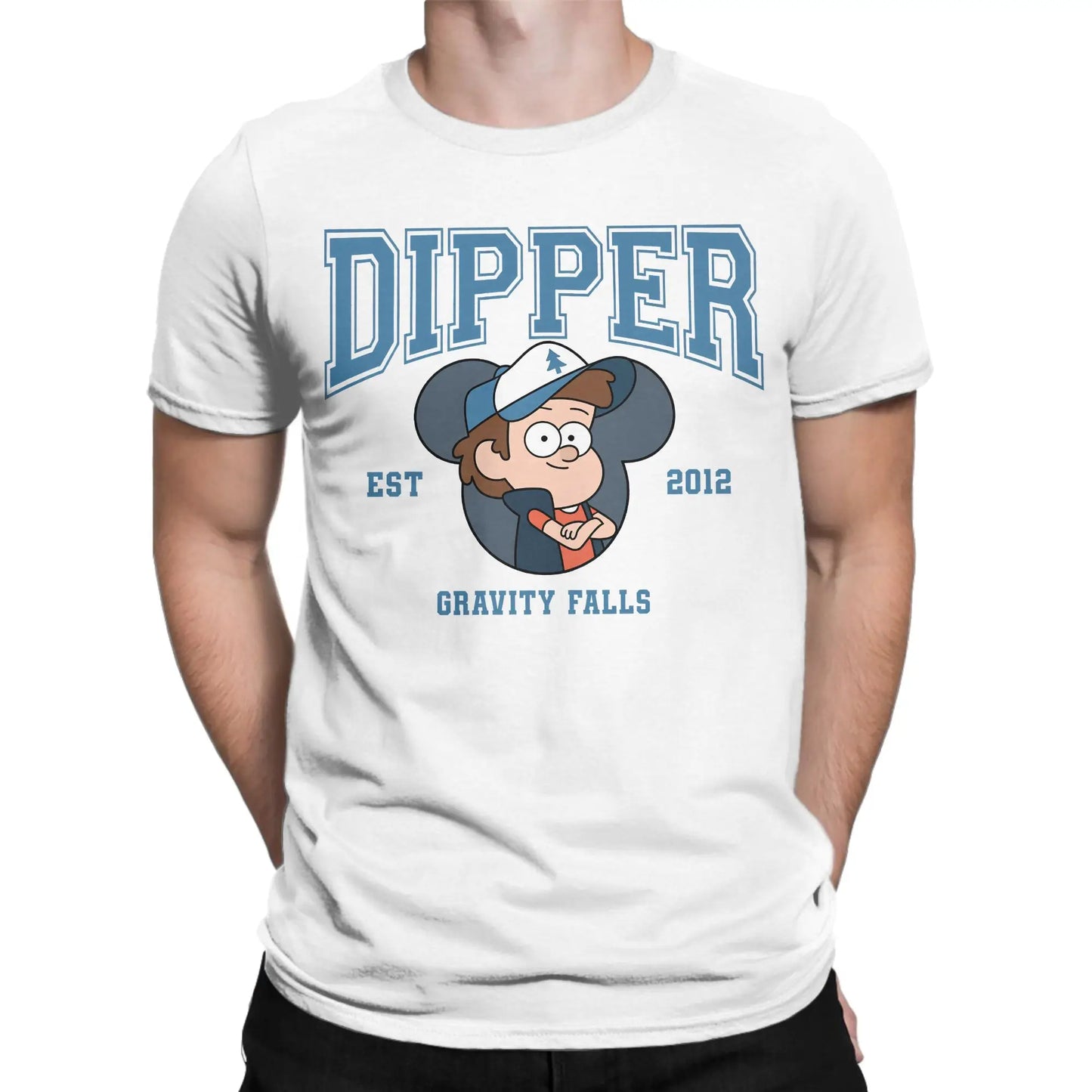 Men's Gravity Falls T Shirt  100% Cotton Clothes Amazing Short Sleeve O Neck Tee Shirt Unique T-Shirts