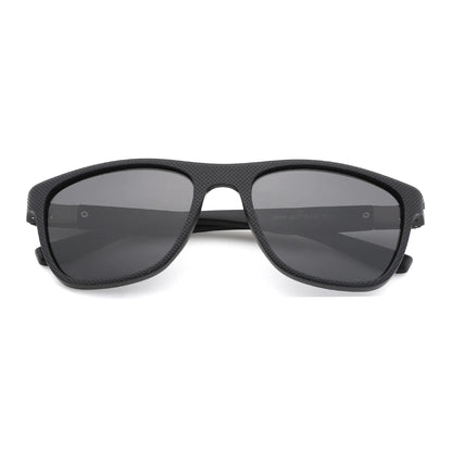 (L Size)Sport Square TR90 Polarized Sunglasses Prescription For Men UV400 Protection Myopia Optical Sun Glasses