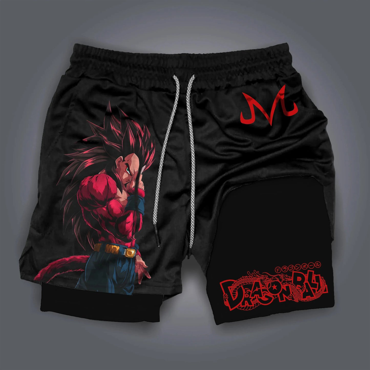 Dragon Ball Super Saiyan 4 Vegeta  Men's and Women's Summer Fashion Street Casual Loose T-Shirt, Hoodie, Shorts and Sweatpants