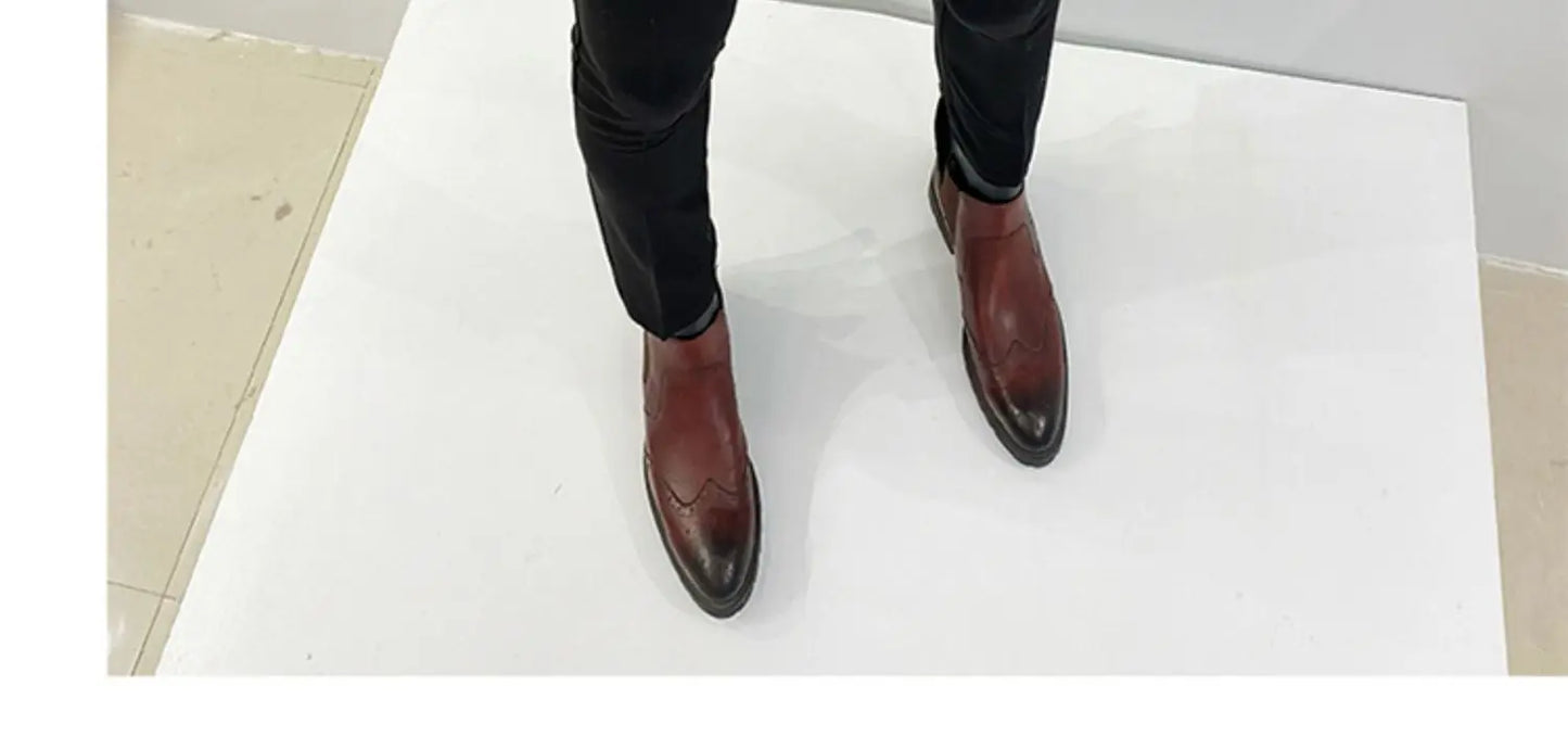 2025 Spring and Summer New Men's Casual Business Dress Pants Fashion Social Solid Wedding Party Suit Pants Slim Fit Suit Pants